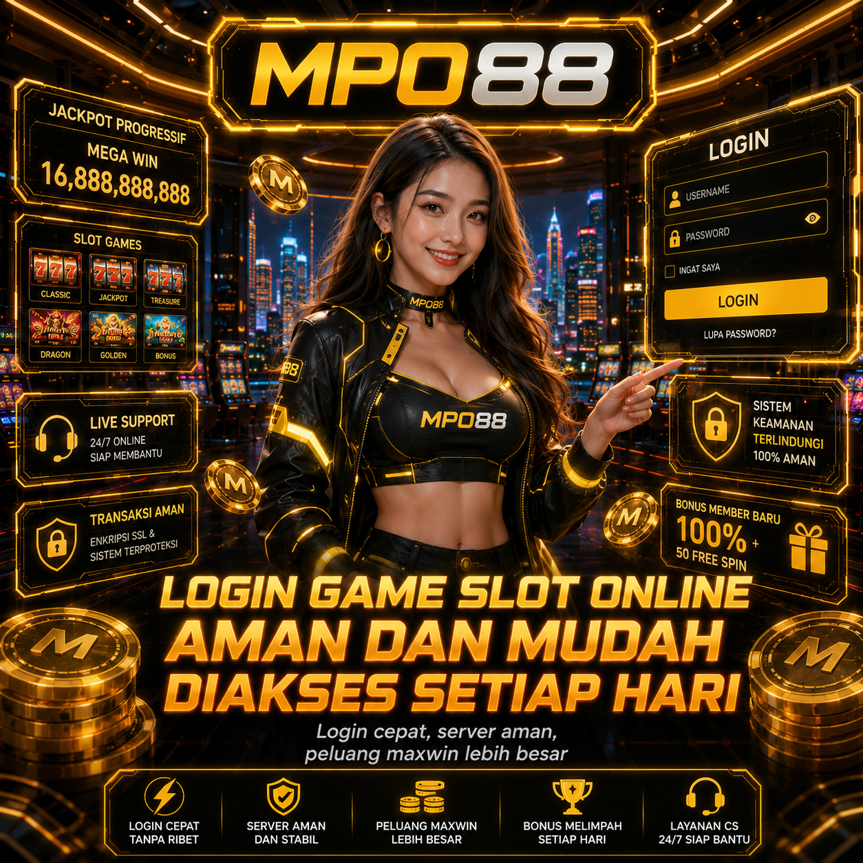 MPO88 : Login Game Slot Online Aman dan Mudah Diakses Setiap Hari